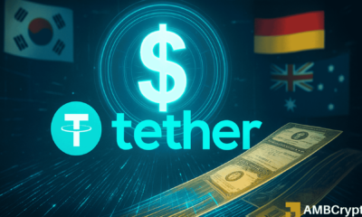 Tether becomes 17th largest U.S. debt holder