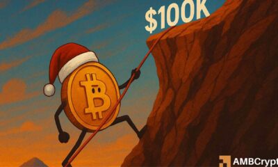 Is Bitcoin’s ‘Santa rally’ still possible, as BTC recovers above $85K?