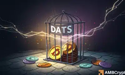 DATs down 90% as Bitcoin fell 10% – Is the institutional party over?