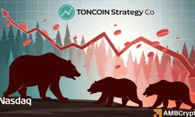 Nasdaq warning sends Toncoin 10% lower – Here’s the real reason why