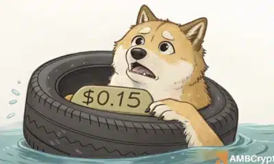 Dogecoin: 2 bullish indicators suggest DOGE’s $0.15 floor may hold