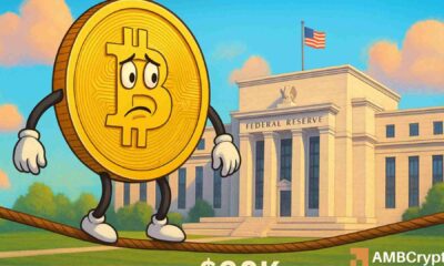Bitcoin recovery on edge amid Fed rate cut uncertainty & ‘liquidity squeeze’