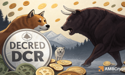 DCR price tests $55 as 60% staking tightens supply – What comes next