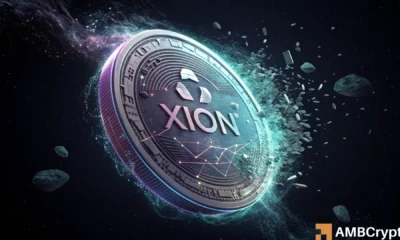 XION crypto gains 267% after listing, but sheds half its gains: What next?