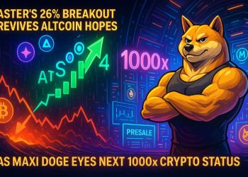 Aster’s 26% Breakout Revives Altcoin Hopes As Maxi Doge Eyes Next 1000x Crypto Status
