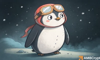 Can a 13% rally pull PENGU out of its two-week slump?