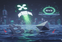 Crypto Market Update: Bitcoin and Ethereum Retreat as XRP ETF Nears Launch, $EV2 Token Presale Gains Traction