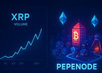 XRP Volume Explodes As Smart Money Rotates Into Higher-Beta Plays Like PEPENODE
