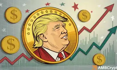 Why is TRUMP’s price up today? $3.4M whale gains, $10 target & more…