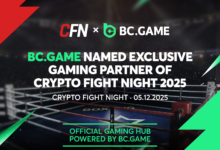 BC.GAME named Exclusive Gaming Partner of Crypto Fight Night 2025