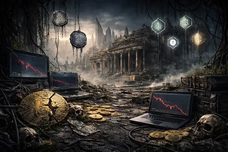 The Brutal Reckoning of the Public Chain Market in 2025: The Thriving Casino, The Fake Ghost Town, and VC's Harvesting Scheme