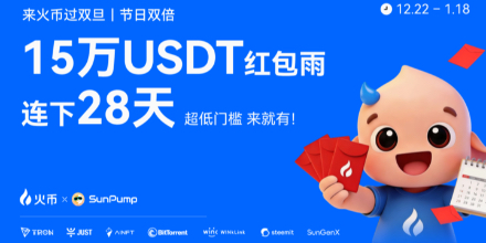 Red Rain is Coming! Huobi HTX's 'Double Dan Carnival · Trading Festival' Officially Kicks Off, with a 200,000 USDT Prize Pool Linked to the TRON Ecosystem, Creating a Year-End Trading Feast