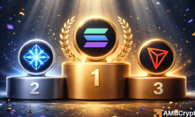 Solana and Hyperliquid dominate 2025 chain revenue!