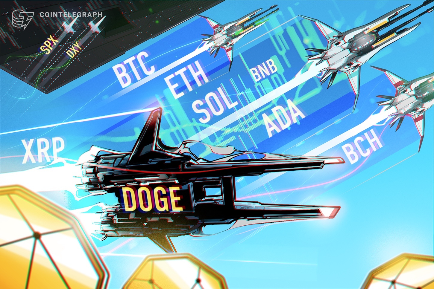 Predicciones de precios 22/12: SPX, DXY, BTC, ETH, BNB, XRP, SOL, DOGE, ADA, BCH