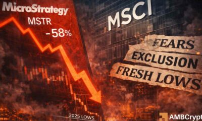 Le titre de Strategy saigne à l'approche du verdict de MSCI – Quel avenir pour MSTR ?