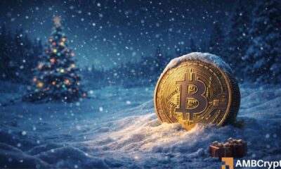 Bitcoin và nỗi buồn Giáng sinh – Tại sao đợt tăng giá Santa của BTC có thể bị hủy bỏ