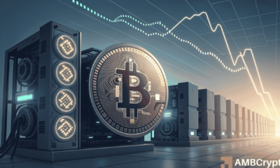 Bitcoin miners face growing stress as reserves drop and difficulty remains near record highs