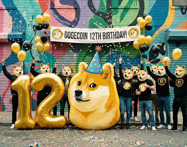 DOGE a 12 ans — Le marché d'anniversaire du roi des memecoins est un peu "stimulant"