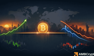 Châu Á ổn định đà giảm của Bitcoin khi tích lũy vẫn ở mức thấp