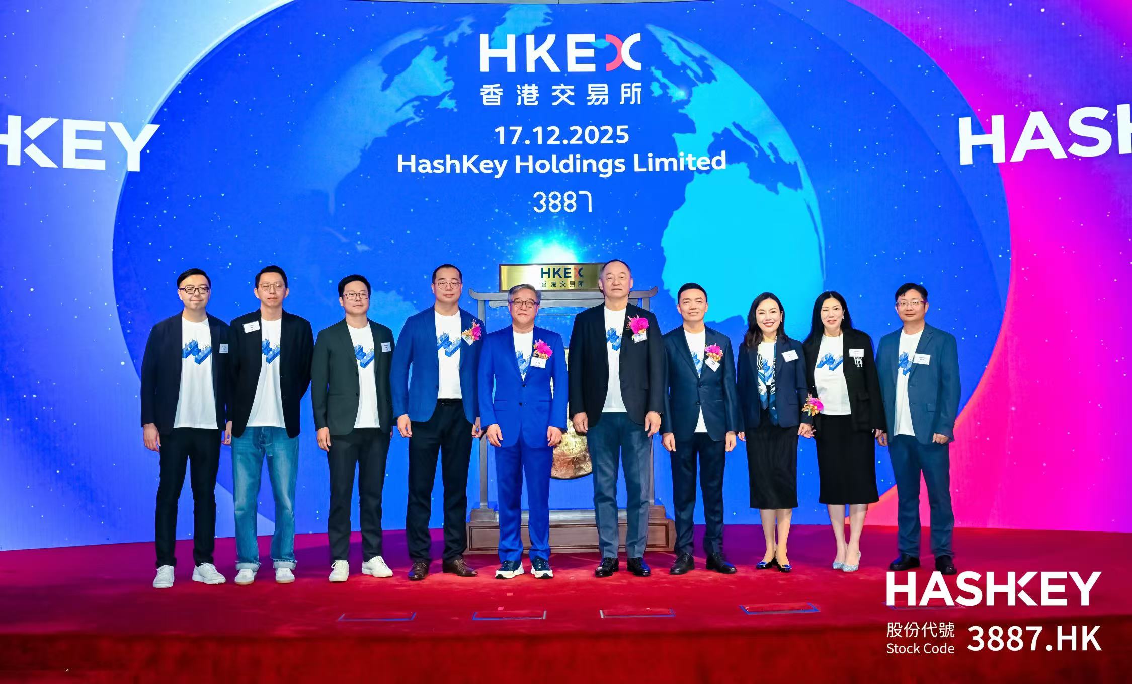 HashKey Holdings Officially Lists on the Main Board of The Stock Exchange of Hong Kong