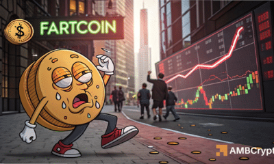 Why FARTCOIN’s rebound hinges on KEY support amid 26% weekly crash