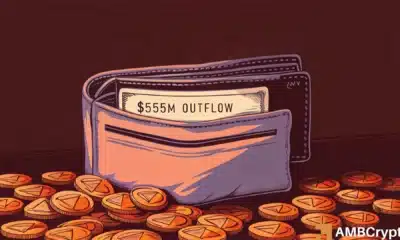 Why Ethereum’s 2026 outlook weakens after $555M ETH outflow