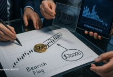 Bitcoin (BTC) Price Under Pressure: Is a Bearish Flag Flashing a Warning of a Slide to $70K?