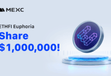 MEXC推出ETHFI Euphoria活动，奖金池高达100万美元