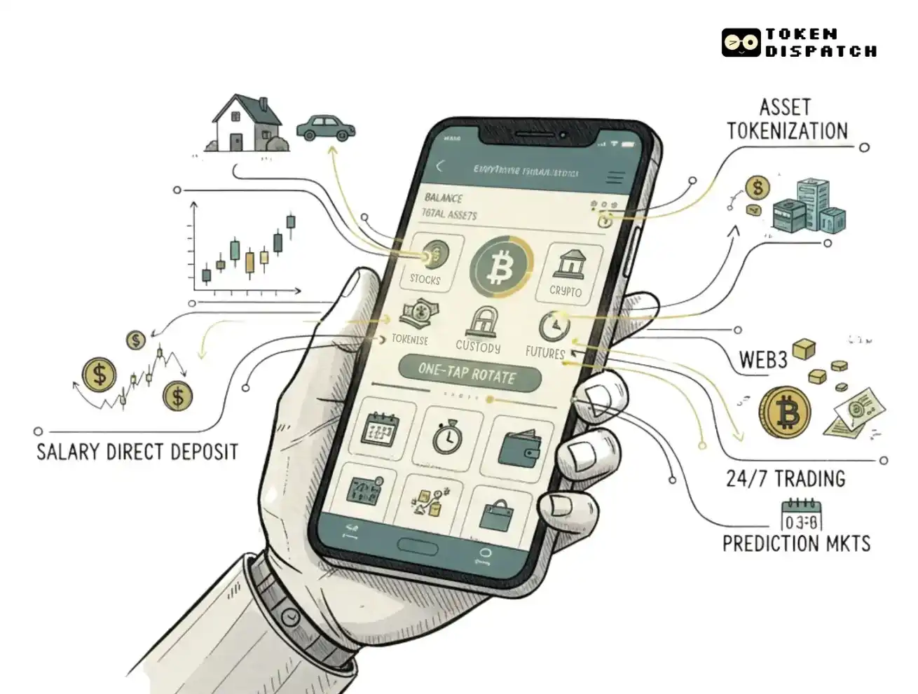 Cuộc Cách mạng Ứng dụng Siêu Ứng dụng Mã hóa: Khi Coinbase Phá Vỡ Ranh giới Tài chính