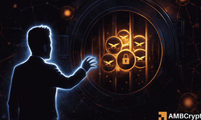 孙宇晨仍被WLFI冻结，自9月以来锁定代币价值缩水6000万美元