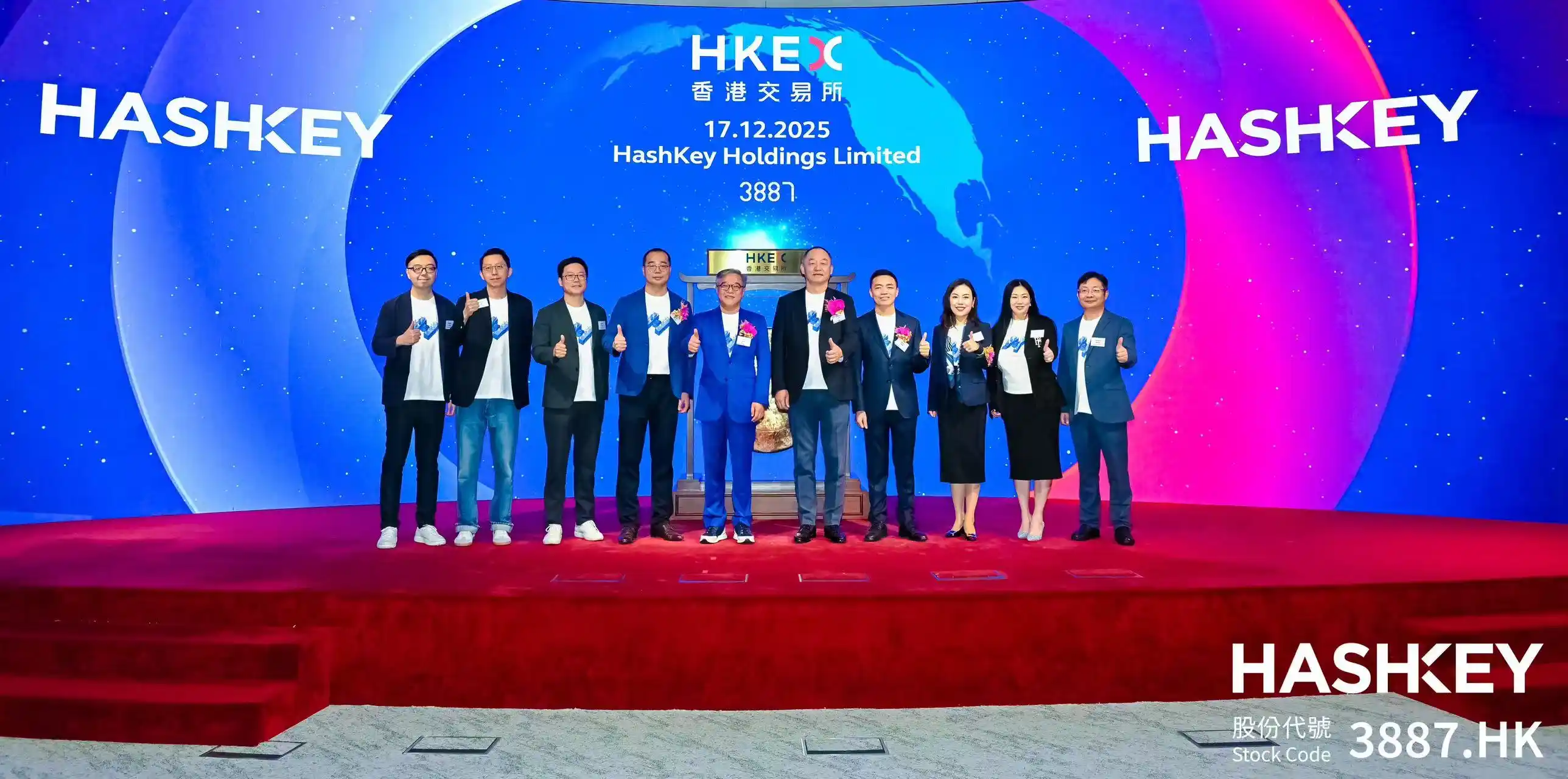 HashKey Holdings Officially Lists on the Main Board of The Stock Exchange of Hong Kong