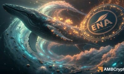 Ethena strengthens after $443 mln whale shift – Can ENA’s uptrend continue?