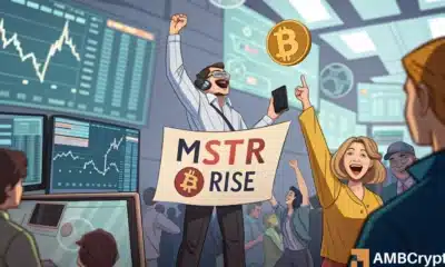 Strategy stock jumps 6% as insider buys $780K – Will MSTR rally now?