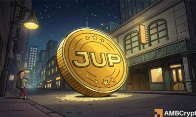 Jupiter jumps 15% ahead of 200mln airdrop – But THIS could stall JUP’s rally