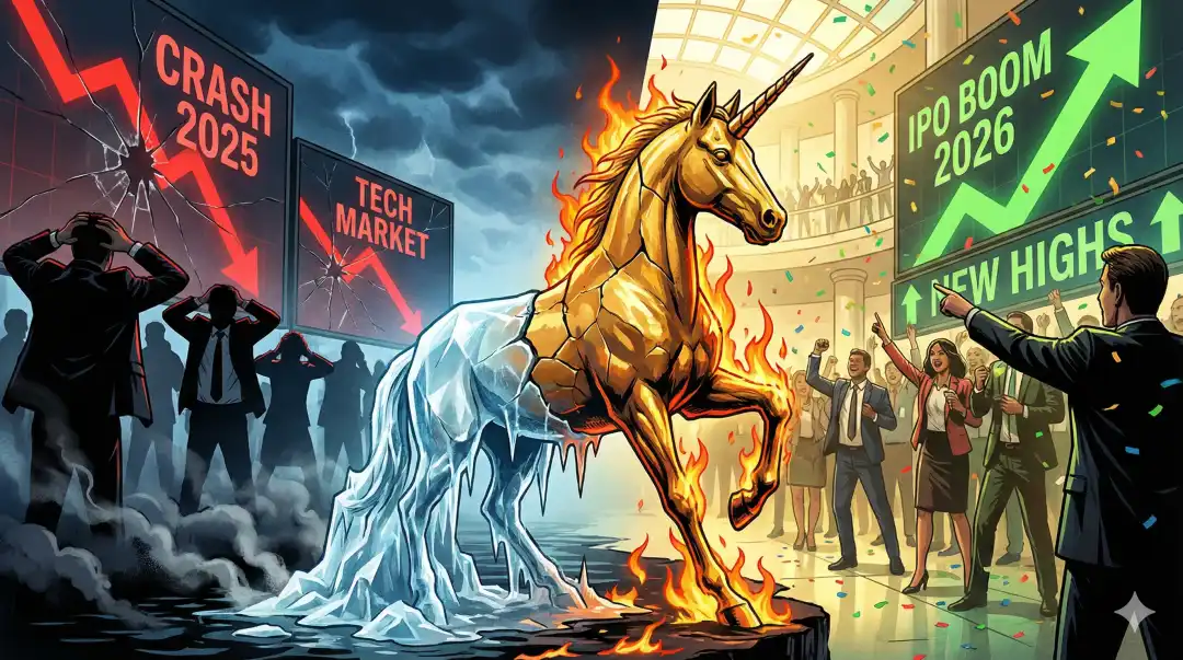 Miliaran IPO Akan Terjadi pada 2026, Tapi 'Unicorn Kecil' Sudah Runtuh