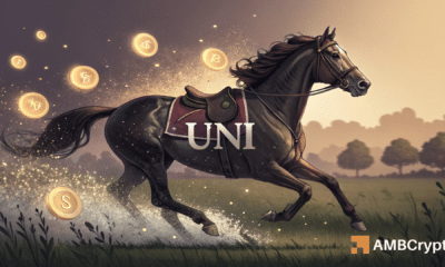 Uniswap: ¿Podrían 5 millones de tokens UNI poner en riesgo el soporte clave?