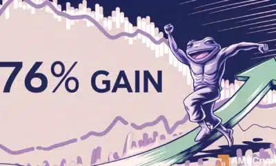 Pepe melonjak 76% seiring memecoin berubah hijau – Apa yang mendorong pergerakan ini?