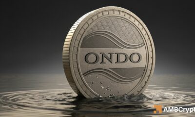 Paus ONDO menarik $14 juta – Apakah pasar bersiap untuk pembalikan?