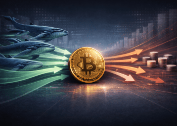 Bitcoin Investor Behavior Diverges: Whales Buying, Retail Selling