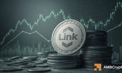 La lucha del precio de Chainlink: Pero las ballenas se están posicionando, no entrando en pánico