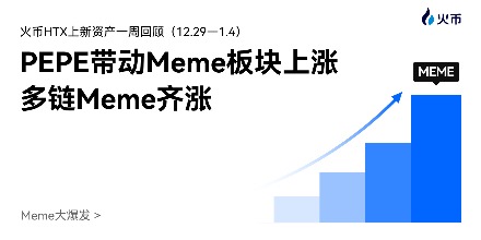 ¡Explosión de Memes! Resumen semanal de nuevos activos en Huobi HTX (29/12—4/1): PEPE impulsa alza del sector Meme, memes multiblockchain en ascenso