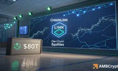 La 'actualización de 80 billones de dólares' de Chainlink ve aumentar las reservas de LINK y el Interés Abierto - Detalles