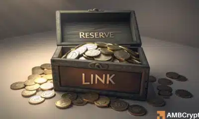 Chainlink adds 99K LINK to reserves, yet prices stall: Why?