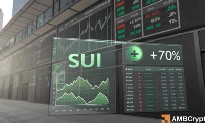 Décryptage de l'action des prix de SUI – Pourquoi une rupture à 1,68 $ pourrait se prolonger vers…