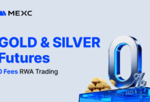 MEXC扩展RWA产品，推出零手续费黄金与白银期货