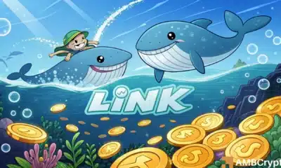 Chainlink: ¿Pueden las compras de ballenas por 5 millones de dólares impulsar a LINK hacia los 14 dólares?