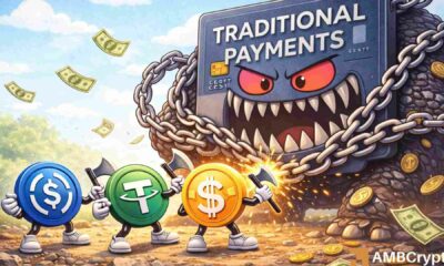 Khối lượng giao dịch stablecoin tăng vọt lên 35 nghìn tỷ USD, nhưng thanh toán thực tế vẫn chỉ chiếm 1%?