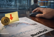Bitcoin Turun ke $95.000 Sementara BlackRock Pindahkan Miliaran dalam BTC dan ETH dari Coinbase