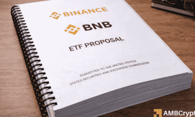 灰度提交BNB ETF申请未能引发突破，BNB价格持续横盘整理