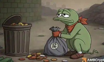 PEPE: Decoding impact of $3M whale dump on memecoin’s price